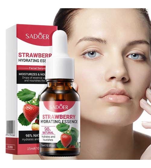 Sadoer Strawberry Hydrating Essence Facial Serum 15ml